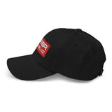 POWER REPUBLIC RED LOGO CURVE PEAK CAP