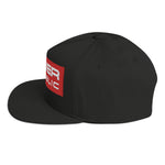 POWER REPUBLIC RED LOGO FLAT PEAK CAP