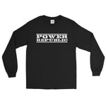 POWER REPUBLIC ORIGINAL LOGO LONG SLEEVE TEE SHIRT