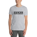 POWER REPUBLIC ORIGINAL LOGO SHORT SLEEVE UNISEX TEE - GREY