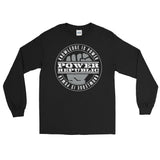 POWER REPUBLIC KNOWLEDGE IS POWER LONG SLEEVE TEE SHIRT