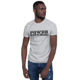 POWER REPUBLIC ORIGINAL LOGO SHORT SLEEVE UNISEX TEE - GREY