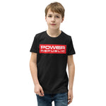 POWER REPUBLIC NEW LOGO YOUTH TEE